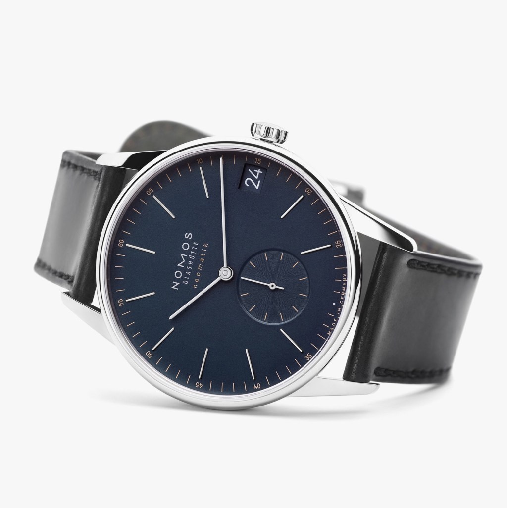 NOMOS GLASHÜTTE ORION NEOMATIK 41 DATE BLEU&nbsp;NUIT