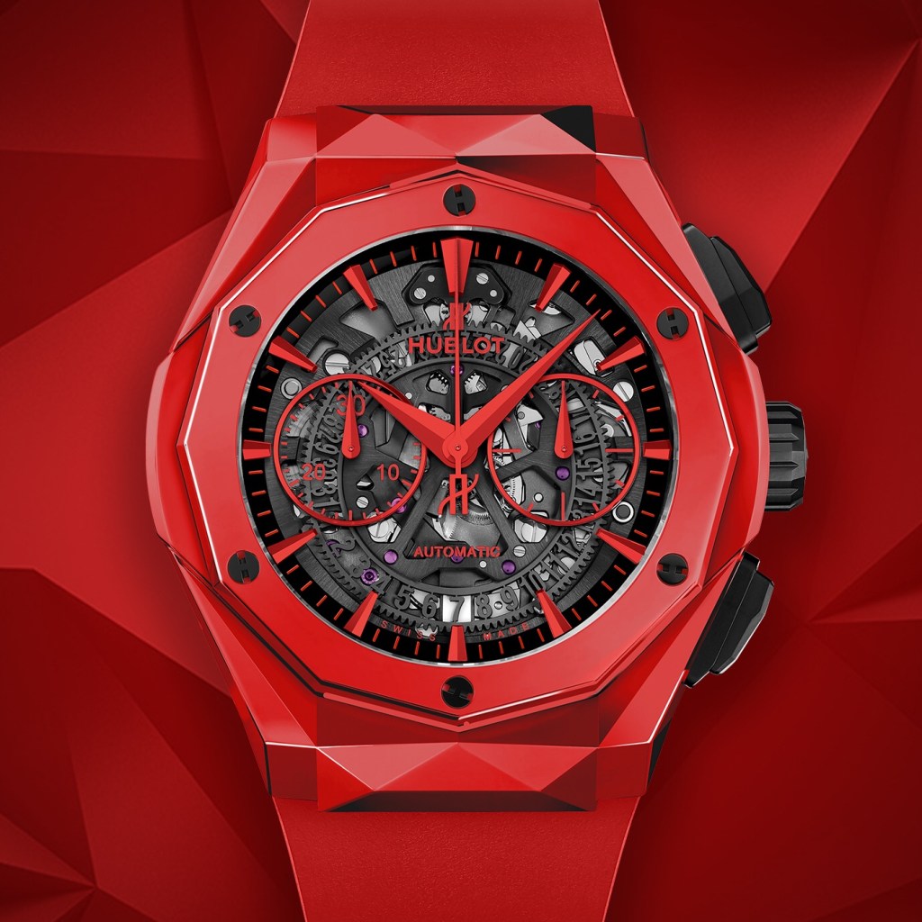 HUBLOT AEROFUSION CHRONOGRAPH ORLINSKI RED&nbsp;CERAMIC
