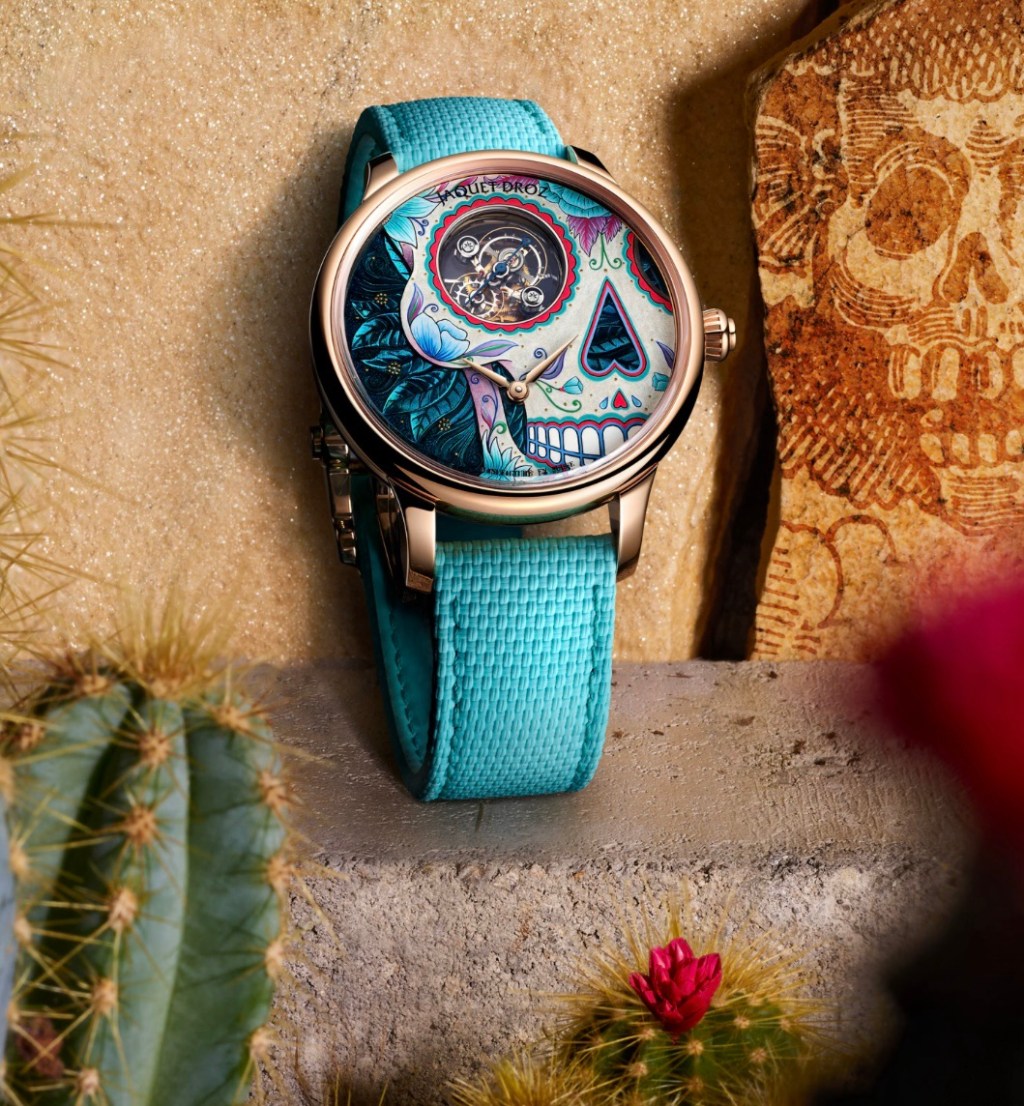 Jaquet Droz Catrina Skull tourbillon&nbsp;rouge&nbsp;